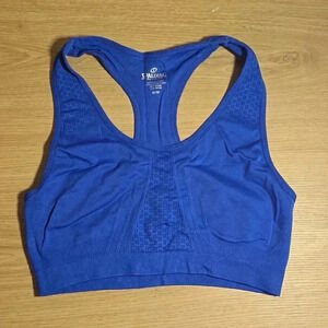 Spalding Blue Sports Bra M